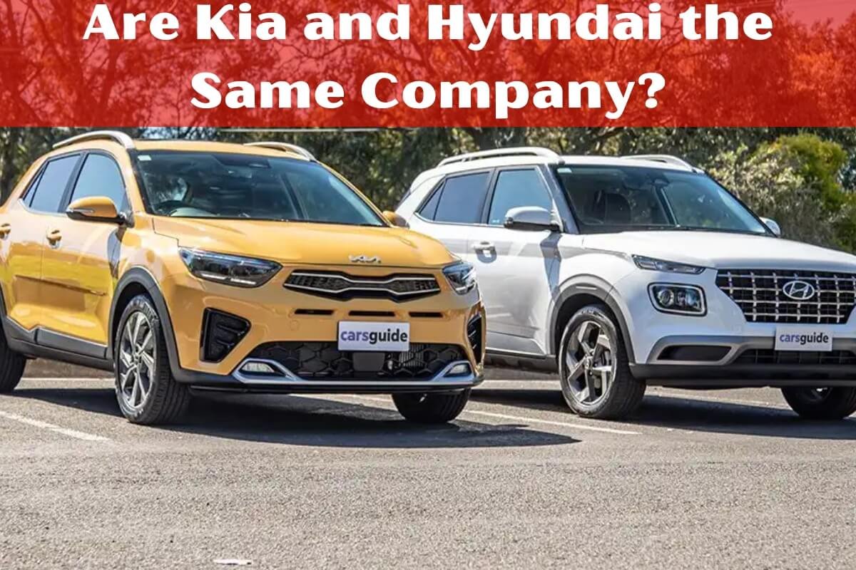 Are Kia and Hyundai the Same Company?