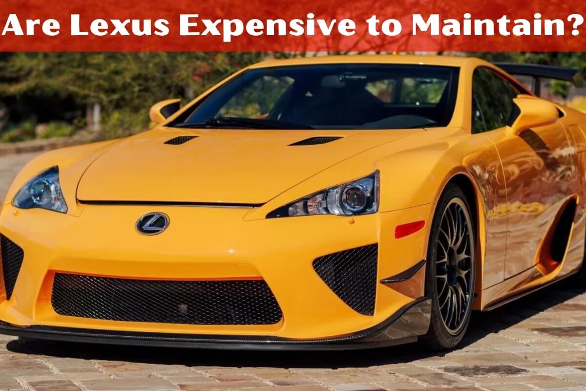 Are Lexus Expensive to Maintain?