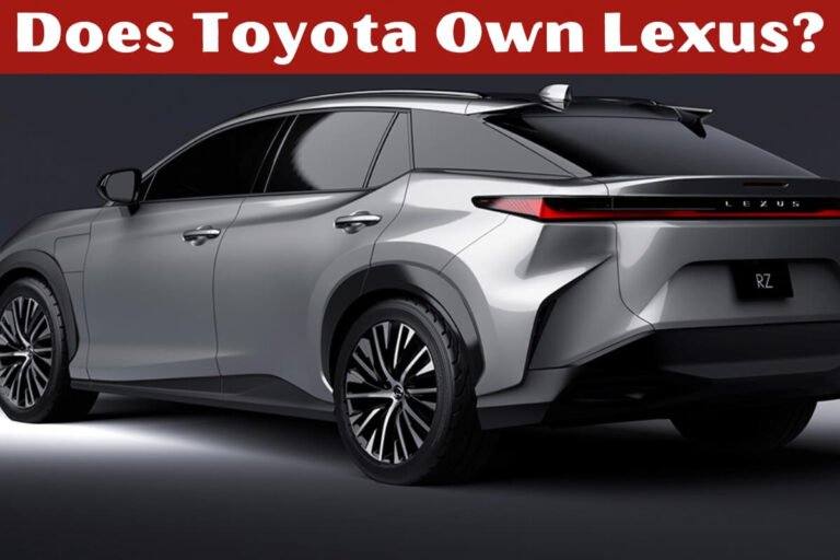 Does Toyota Own Lexus?