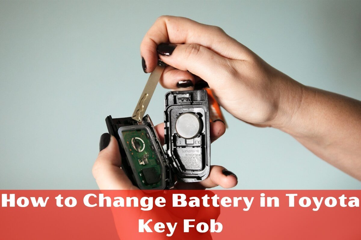 How to Change Battery in Toyota Key Fob