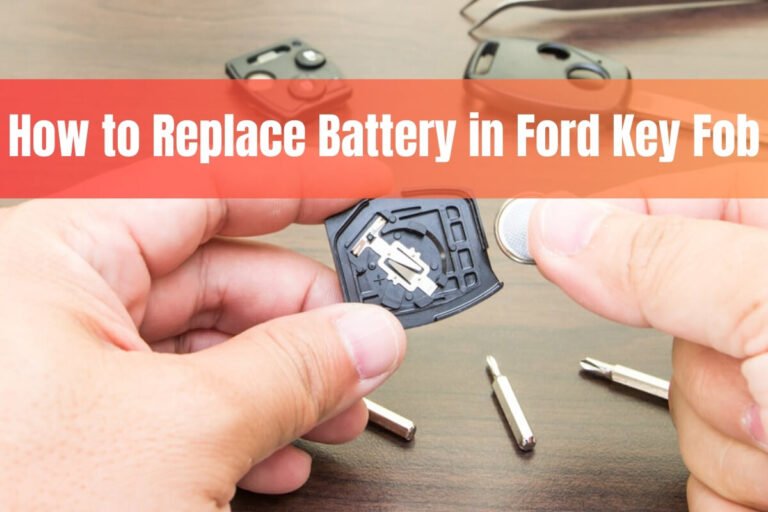 How to Replace Battery in Ford Key Fob