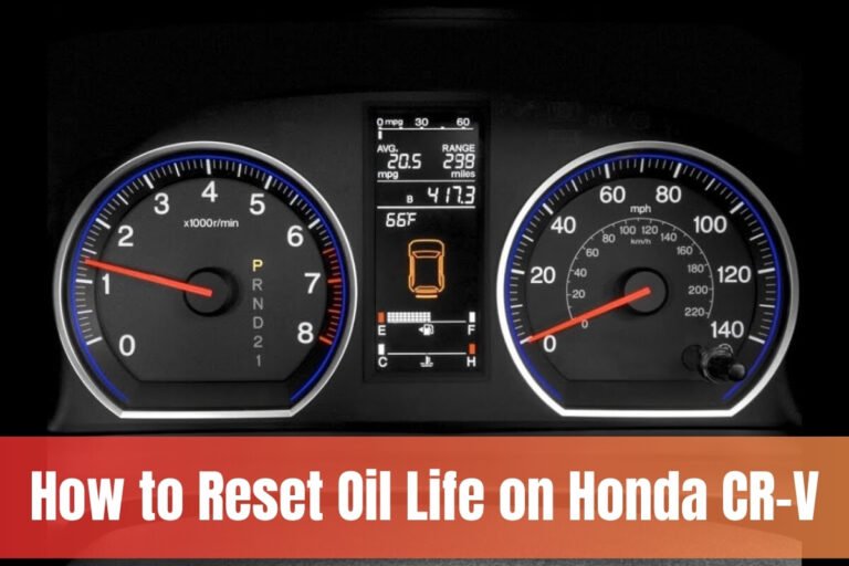 How to Reset Oil Life on Honda Accord