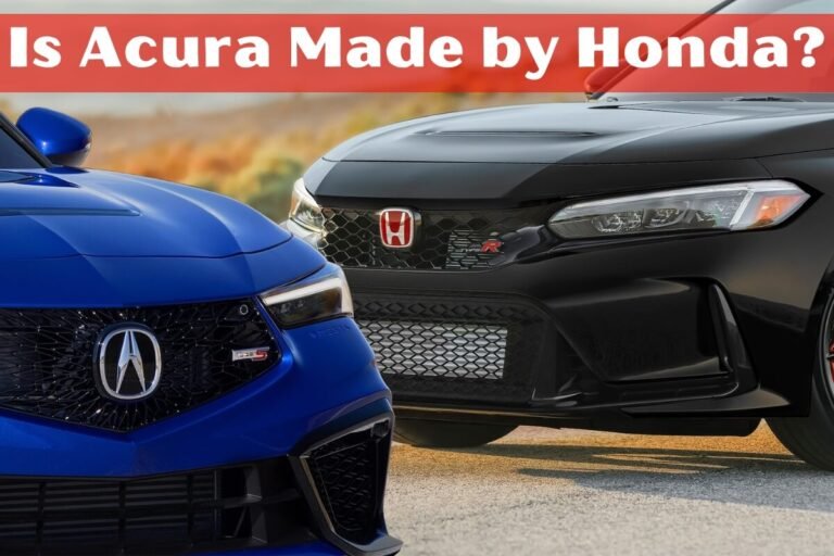 Is Acura Made by Honda?