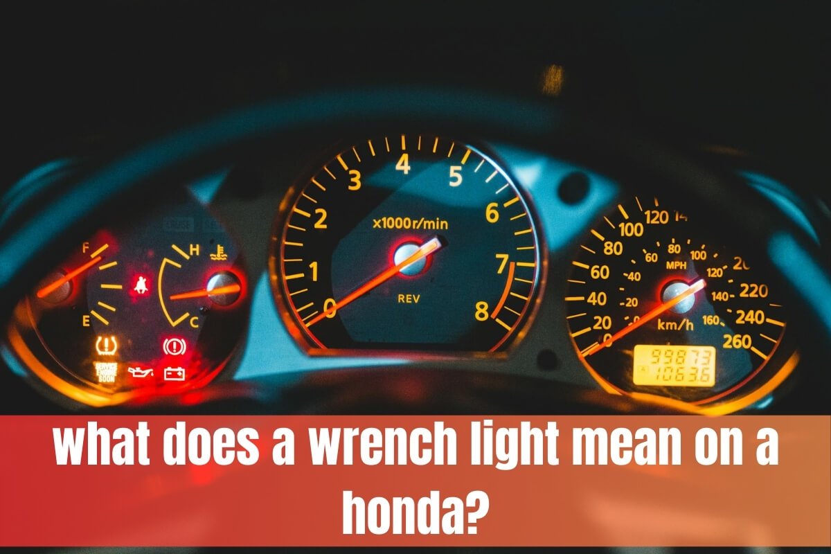 what does a wrench light mean on a honda?