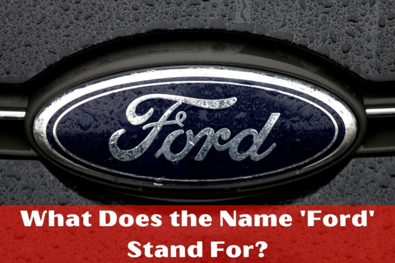 What Does the Name 'Ford' Stand For?