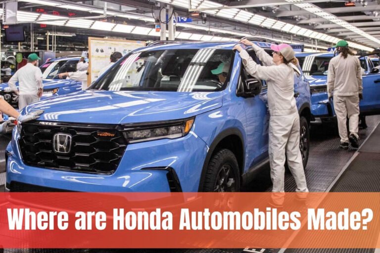 Where are Honda Automobiles Made?