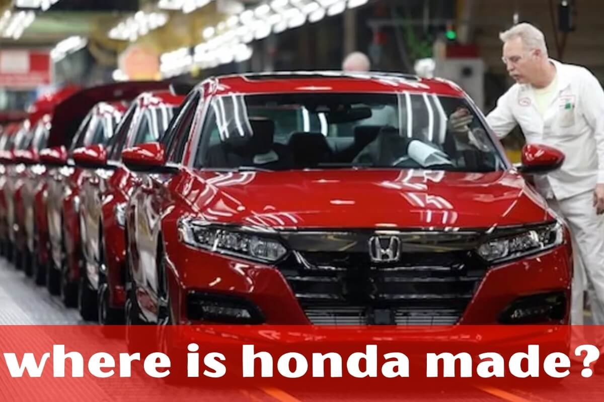 where is honda made?