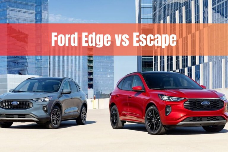 Ford Edge vs Escape