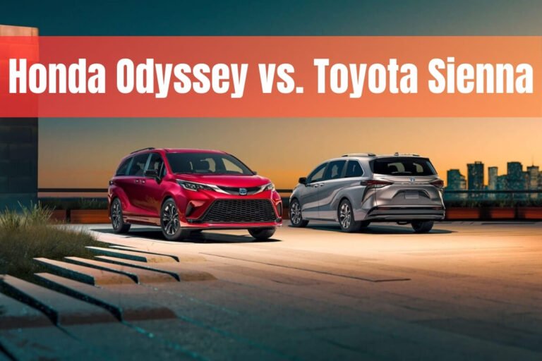 Honda Odyssey vs. Toyota Sienna