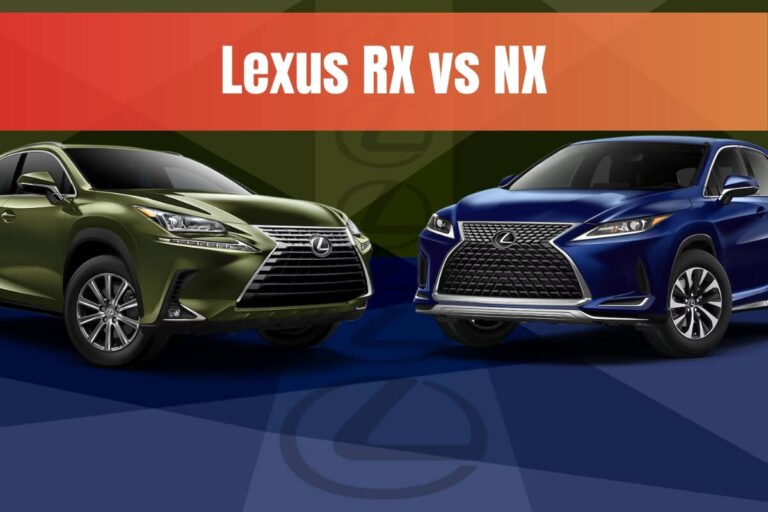 Lexus RX vs NX