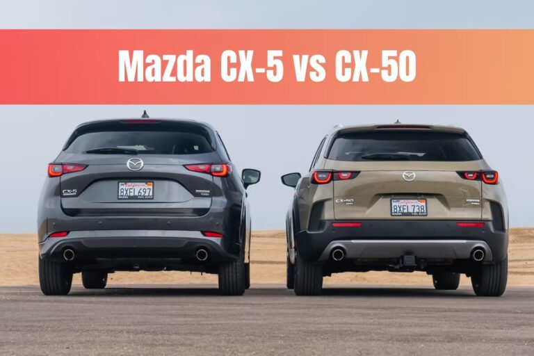 Mazda CX-5 vs CX-50