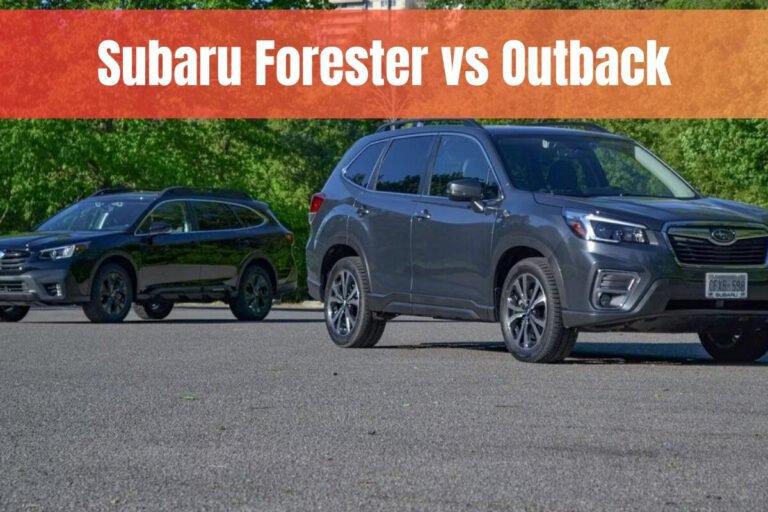 Subaru Forester vs Outback