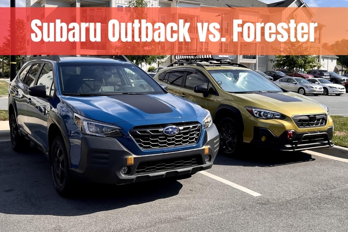 subaru outback vs. forester 1 1