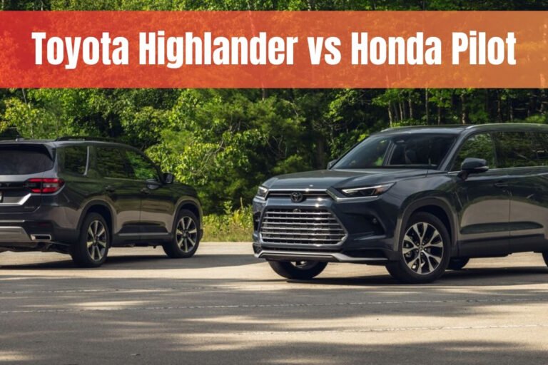 Toyota Highlander vs Honda Pilot